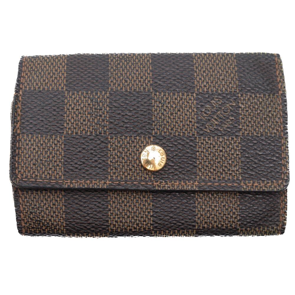 Authentic Louis Vuitton Damier Ebene Multicles 6 Key Holder 2007 France